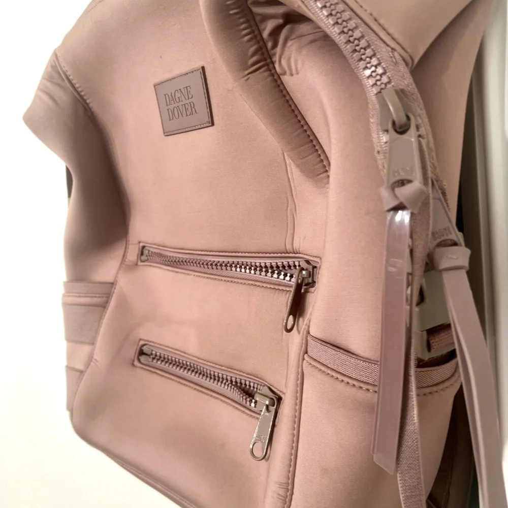 Dagne Dover INDI NEOPRENE DIAPER BACKPACK in Dune